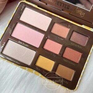 New Too Faced Peanut Butter Honey Eyeshadow Palette Full Size~Rare
